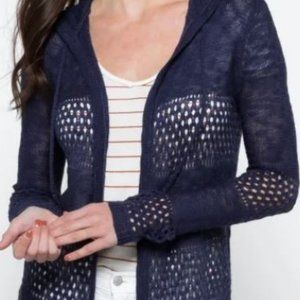 LOVE ELLIE Amari Airy Pointelle Detail Cardigan